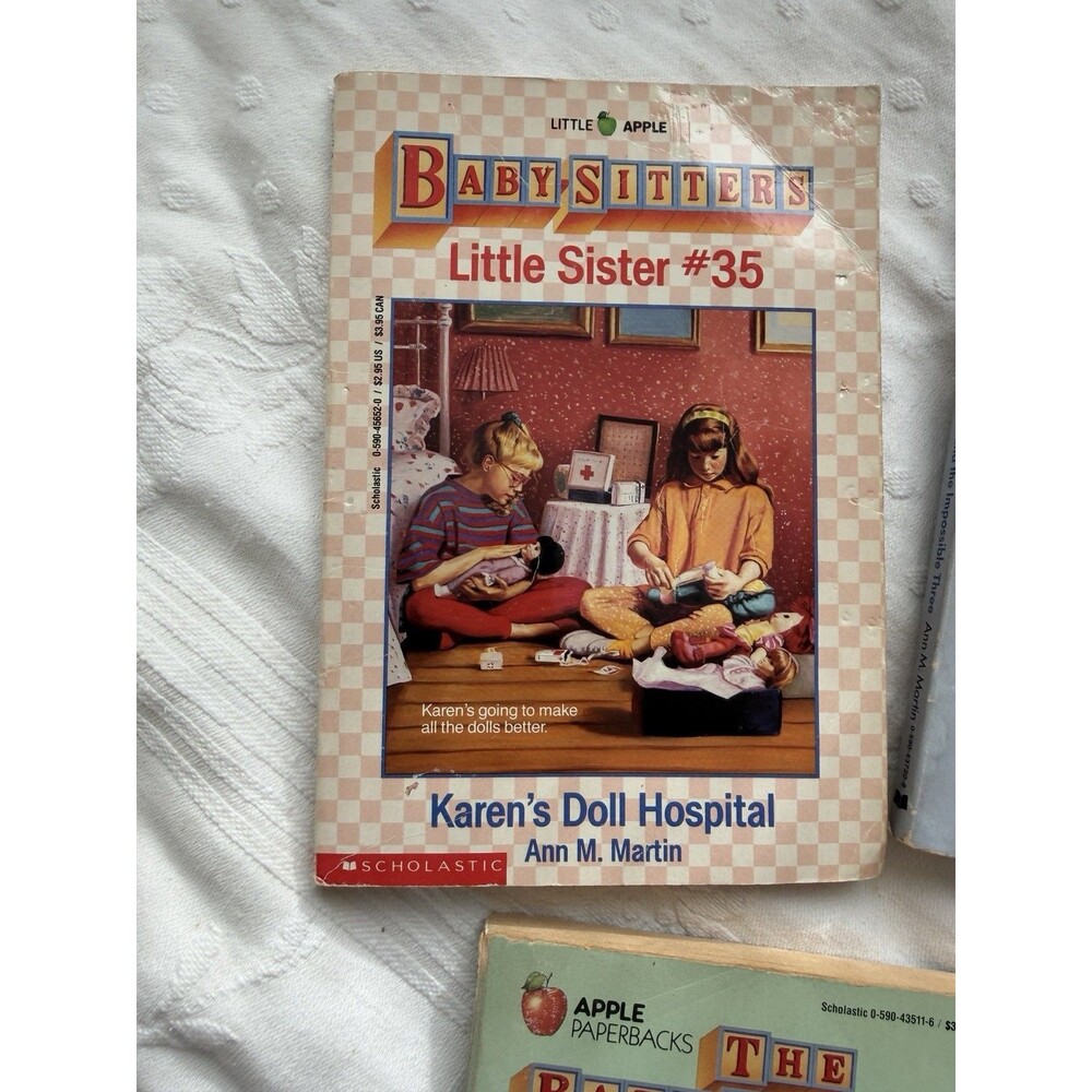 Baby-Sitters Club Book Lot of 5 Ann M. Martin Vintage Scholastic Paperbacks - Picture 4 of 12
